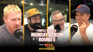 Monday Scrum  Round 5  Is Jason Demetriou Gone Will Parra Miss The 8  Triple M [upl. by Niloc]