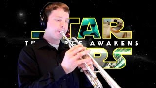 Finns Confession from quotStar Wars The Force Awakensquot Trumpet Cover [upl. by Nauqyt]