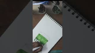 Marker Drawing  Matcha Bubble Tea priyasartwork10 drawing markers markerillustration [upl. by Lynnea]