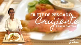 COMO HACER PESCADO EMPANIZADO  RECETA SECRETA  REBOZADO PERFECTO [upl. by Warren]