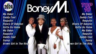 Boney M 2024 MIX Greatest Hits  Rasputin Rivers Of Babylon Daddy Cool Ma Baker [upl. by Luci]