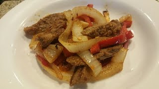 Steak Fajitas Recipe [upl. by Eugaet]