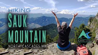 Sauk Mountain Washington Hike  A Wow from Start to Finish [upl. by Letreece]