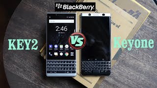 BlackBerry Keyone Vs BlackBerry KEY2  Comparison [upl. by Eziechiele]