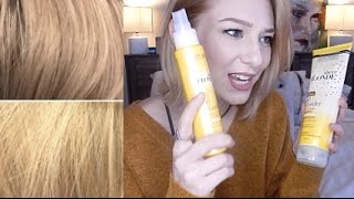 JOHN FRIEDA GO BLONDER REVIEW  BEFORE AND AFTER [upl. by Anilos]