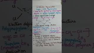 ChemistryCoordination Ziegler Natta polymerizationbtechjntukpolymers jntuhPrinciplejntua [upl. by Aronow]