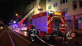 Feuer in Wohnhaus in Kassels Nordtstadt [upl. by Slein]