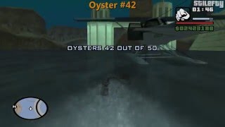 GTA San Andreas  50 Oysters Guide [upl. by Obla]