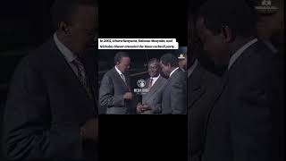 In 2002 Uhuru Kenyatta Kalonzo Musyoka and Nicholas Biwott attended the Kanu cocktail party [upl. by Armahs]