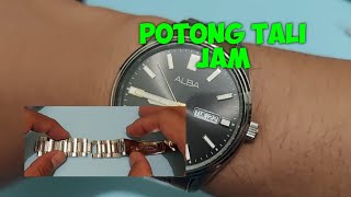 POTONG TALI STAINLESS JAM ALBA WATCH [upl. by Jennings]