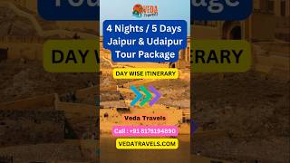 Jaipur Udaipur tour package  Rajasthan Tour package [upl. by Hannah]