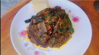 কচুর শাক Niramish Kochur Shak Recipe এইভাবে কচুর শাক রান্না করলে স্বাদ মুখে লেগে থাকবে Veg Recipe [upl. by Elaine]