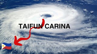 Taifun Carina  Auswirkungen auf die Philippinen [upl. by Lamdin]