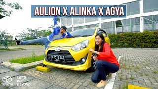 Collaboration  Aulion dan Alinka Patungan Mobil New Agya [upl. by Lothario]