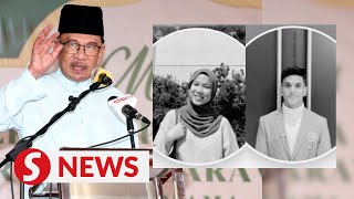 Anwar offers condolences to families of two Malaysian students killed in NZ [upl. by Aztin]