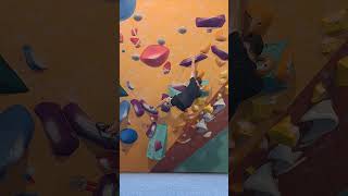 Competition route bouldering climbing climber training blockmaster [upl. by Darton]