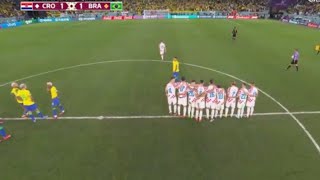 Brazil vs Croatia 11 42 penalty FIFA world cup 2022 [upl. by Monreal]