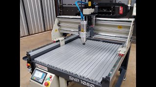 Fresadora CNC Router SNP 1080 2022 DDCS V31 [upl. by Silado500]