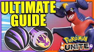 How to play Dragon GARCHOMP in Pokemon Unite Ultimate Guide [upl. by Arde]