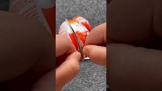 Unwrapping Kinder Joy another surprise egg Please like subscribe shorts magnet [upl. by Oenire82]