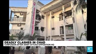 Deadly clashes in Chad Confusion after attack on intelligence office • FRANCE 24 English [upl. by Aihsinat]