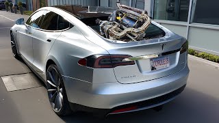 Cordless Tesla 20 Turbo Diesel 2700mi Without Charging P2 [upl. by Market]