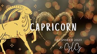 CAPRICORN TAROT quotSUCCESS AND TRIUMPHquot DECEMBER 2023 [upl. by Autry]