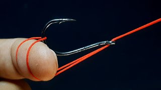 How to make a snell fishing knot a favorite knot for anglers [upl. by Oiluj815]