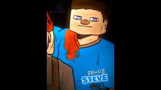 Steve vs Purple Girl avocadoanimation enchantedmob minecraft fnaf vsedit edit [upl. by Akerahs]