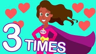 3 Times Table Song  LEARN MATH for Kids Multiplication Song X3 [upl. by Clauddetta357]