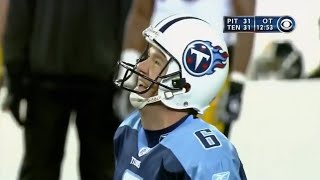 Hilarious Ending to SteelersTitans 2002 Playoff Game [upl. by Annawat]