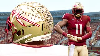 College Football 25 Road To Glory Pick 6 Earns Helmet Stickers [upl. by Akinak]