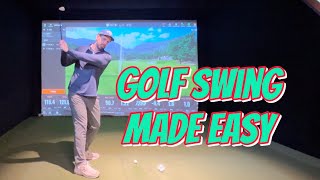 TRY THIS EASY GOLF SWING TECHNIQUE Anyone Can Do [upl. by Yadnil]