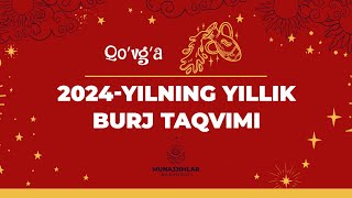 2024Yilning Yillik Burj Taqvimi [upl. by Angelis]