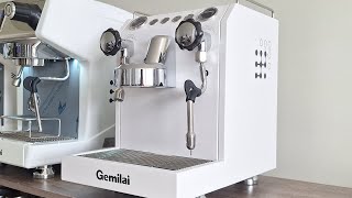 How to use and set up your Gemilai 3145 espresso machine and 022 grinder [upl. by Agnimod]