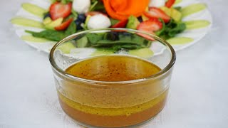 Receta fácil y muy rica VINAGRETA DE NARANJA para sus ensaladas [upl. by Naujak]