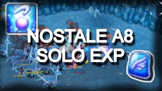 NosTale A8 Solo Exp  Road Archer to c80sp7 lce Dungeon Map c77c80 [upl. by Morry]