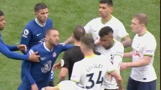 Ziyech vs Emerson Royal Fight🔥🔥🔥 [upl. by Mlehliw]