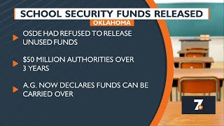 OSDE releases funds for school security improvements [upl. by Stricklan499]