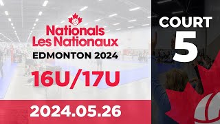 2024 Volleyball Canada Nationals 🏐 Edmonton 16U17U  Day 3  Court 5 20240526 [upl. by Htezzil]