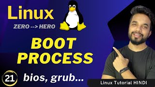 Linux Boot Process Explained HINDI  MPrashant [upl. by Dazraf]