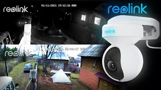 Как самому установить видеонаблюдение в частном домедачеучастке Reolink E1 Outdoor [upl. by Kir]