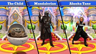 Welcome Screens MANDALORIAN CHARACTERS  Disney Magic Kingdoms [upl. by Marcello]