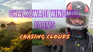 CHALKEWADI WINDMILL FARMS Chasing Clouds  चालकेवाड़ी पवनचक्की फार्म  बादलों के बीच [upl. by Ardena20]