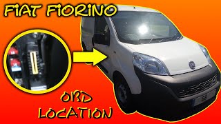 Fiat fiorino obd location [upl. by Olimpia]