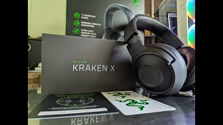 Razer Kraken X  Unboxing  Tutorial for 71 Surround Sound [upl. by Nnayt]