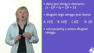 Równanie okręgu na płaszczyźnie kartezjańskiej [upl. by Eaves]