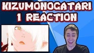 Kizumonogatari REACTION Part 1  Tekketsu [upl. by Niran]