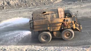 Cat® Water Delivery System Enhances Mine Safety and Productivity [upl. by Ennovihs]