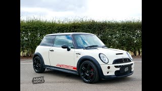 MINI COOPER S R53 SUPERCHARGED 2006  PEPPER WHITE [upl. by Hgeilhsa]